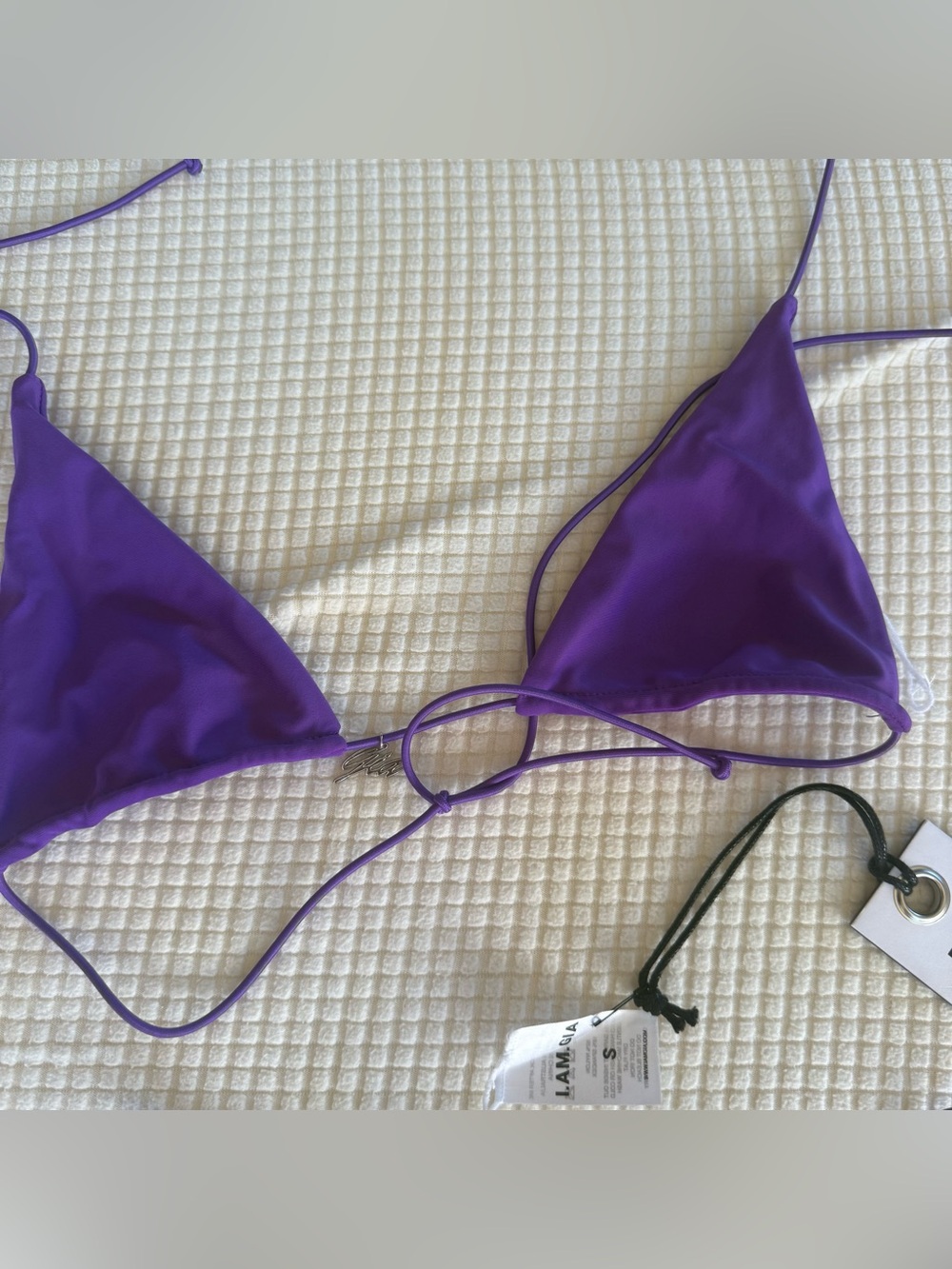 I.AM.GIA purple Bambi bikini set size small brand new with tags - Picture 2 of 3